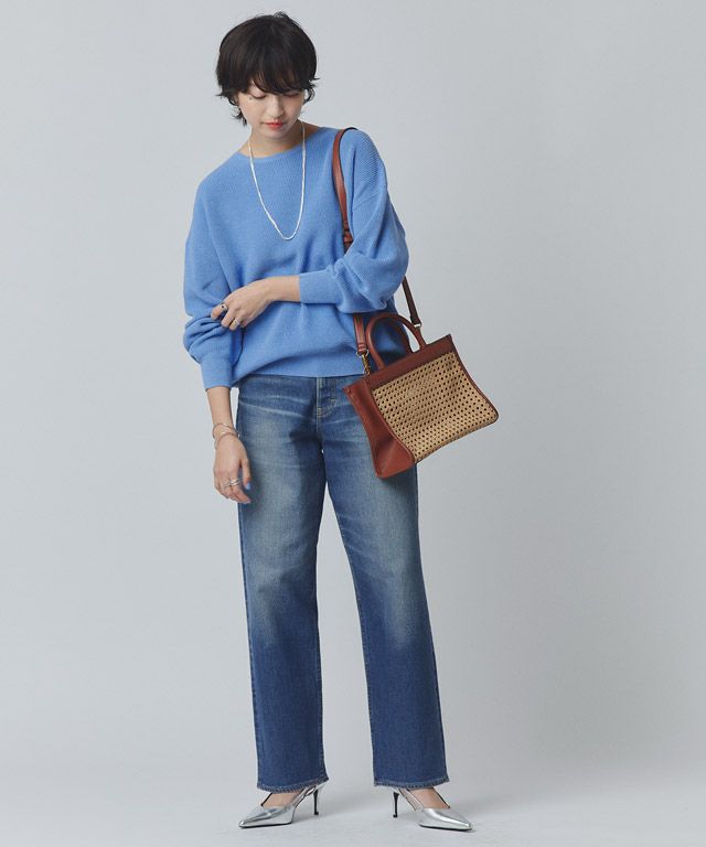 166cm / ライトブルー / M