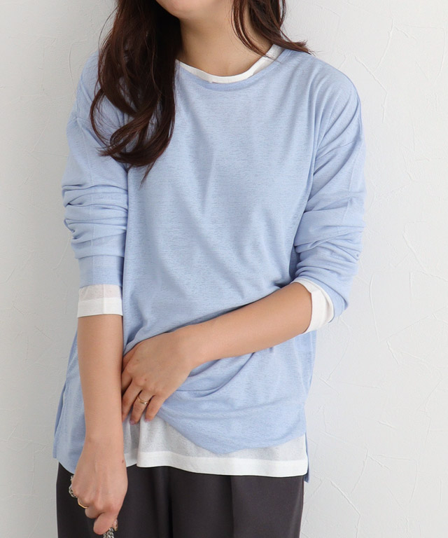 167cm / サックス / M