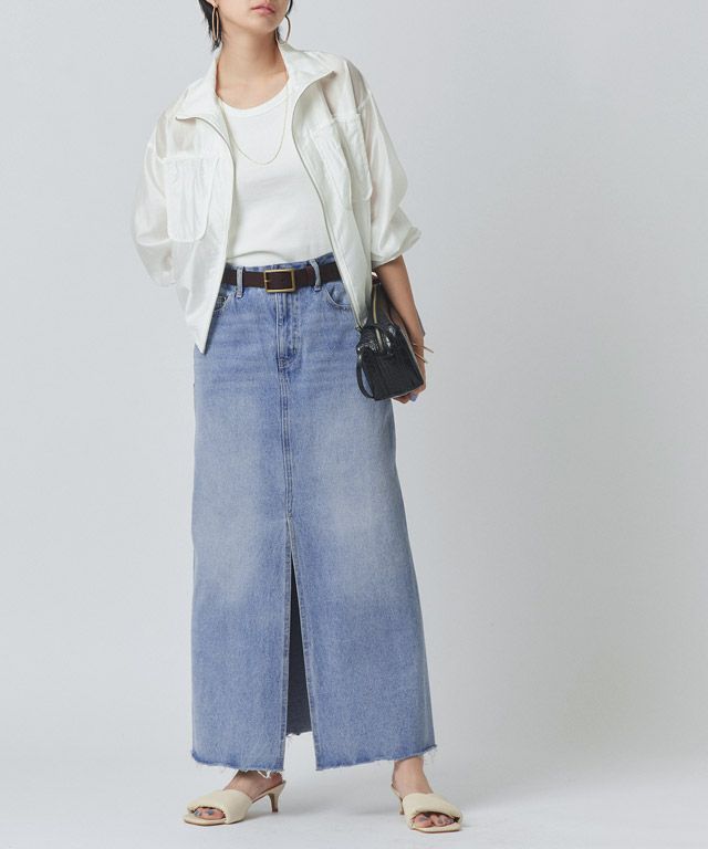 166cm / サックス / M