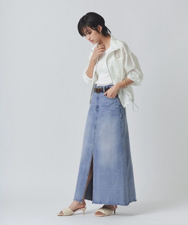 166cm / サックス / M