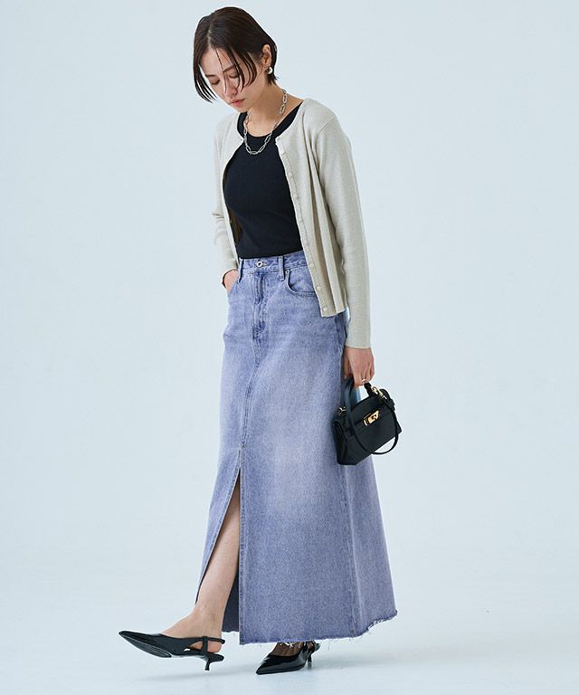 165cm / サックス / M