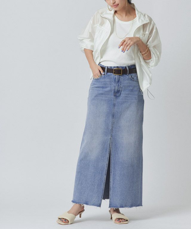 165cm / サックス / M