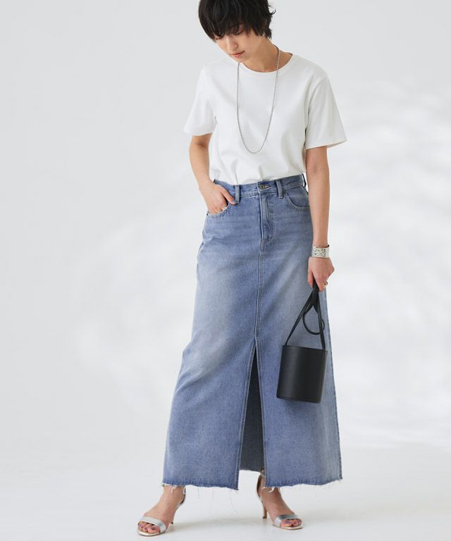 166cm / サックス / M
