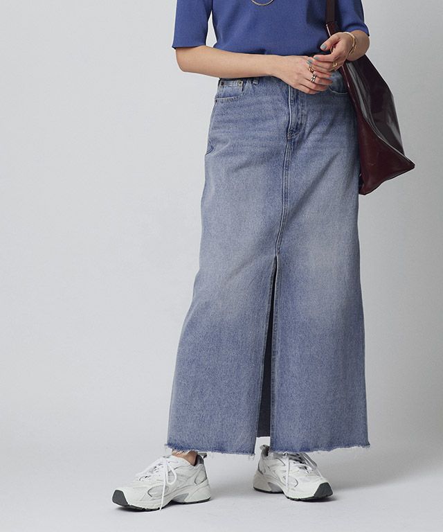 166cm / サックス / M
