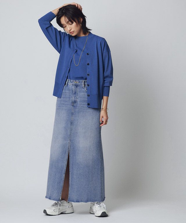 166cm / サックス / M