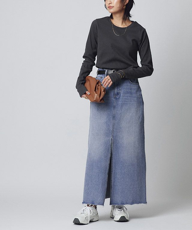 166cm / サックス / M