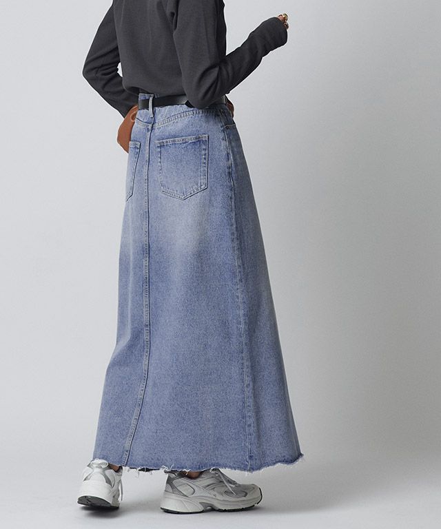 166cm / サックス / M