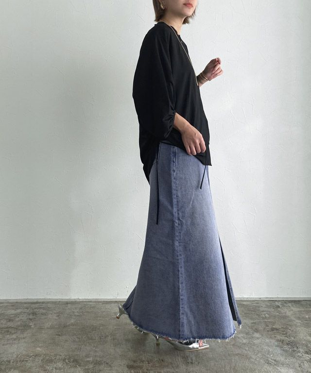 166cm / サックス / M