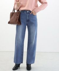デニムワイドパンツ