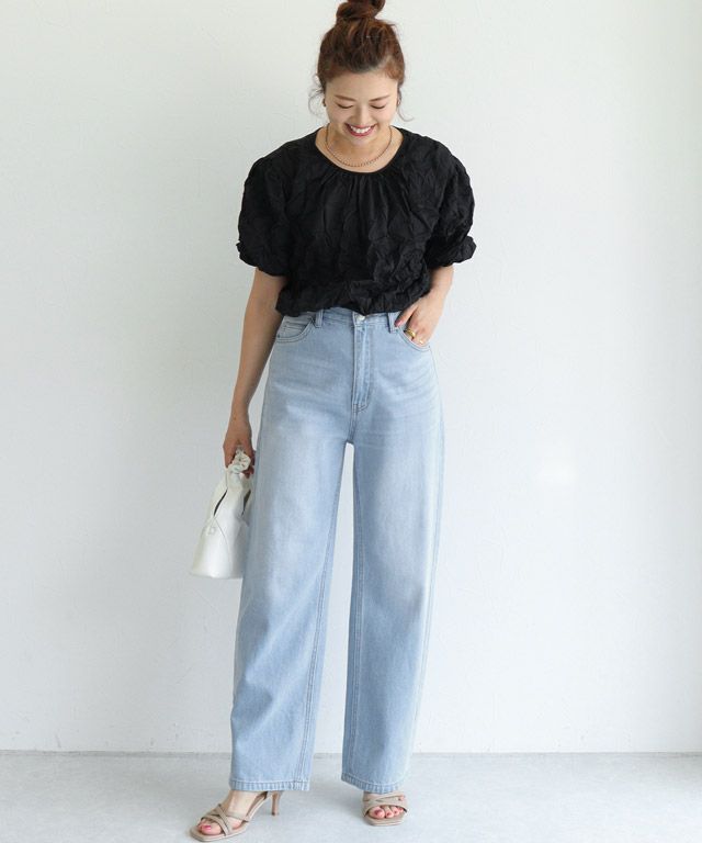 157cm / サックス / M