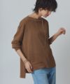 [RASW] シアーボートネックニット
