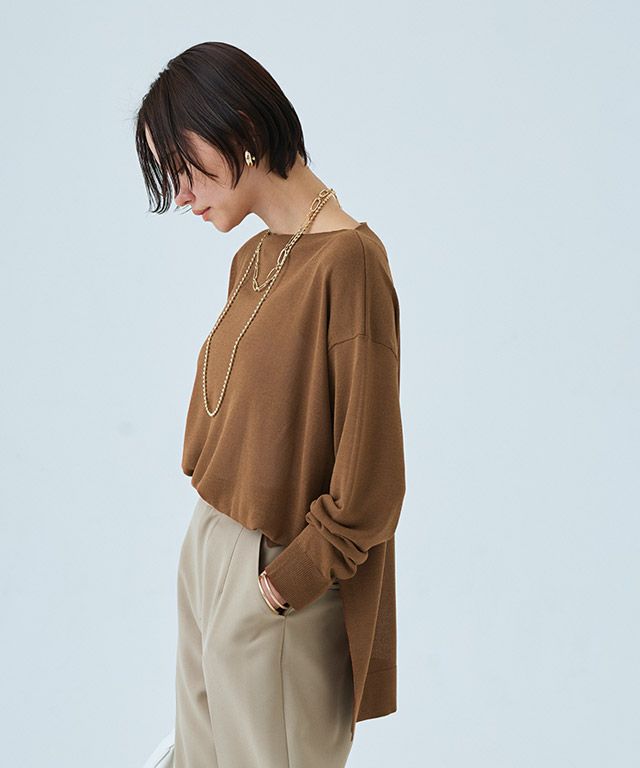 165cm / 杢ブラウン / M
