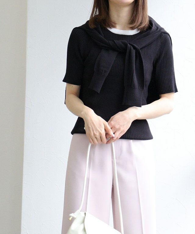 163cm / 配色 / ブラック / M