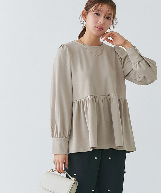 166cm / グレージュ / M