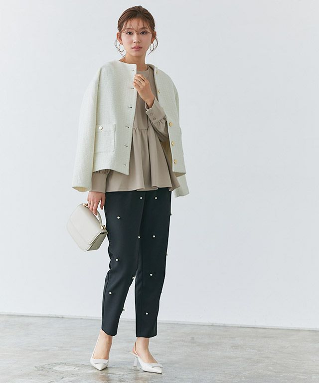 166cm / グレージュ / M