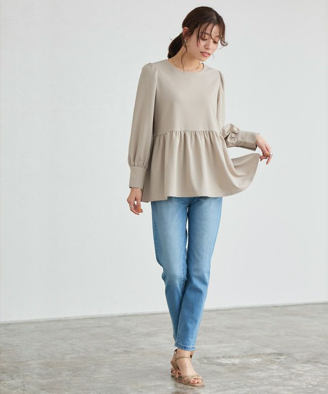 167cm / グレージュ / M