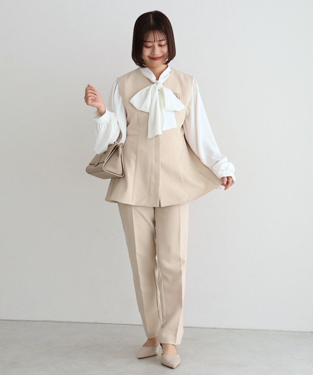 163cm / ライトベージュ / M