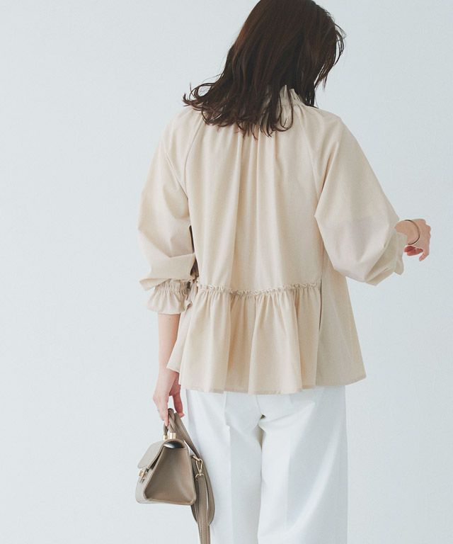 A会場】【スピード配送】フリルギャザーブルゾン | 【公式】Pierrot  