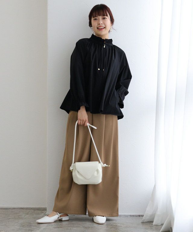 A会場】【スピード配送】フリルギャザーブルゾン | 【公式】Pierrot  