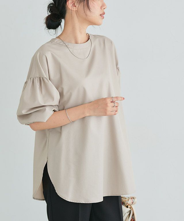 162cm / グレージュ / M