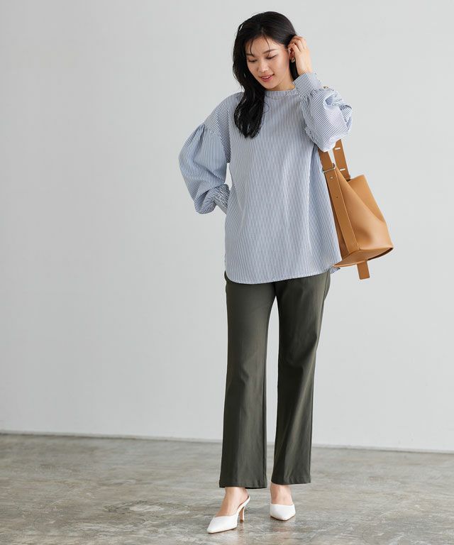 166cm / ストライプ / M