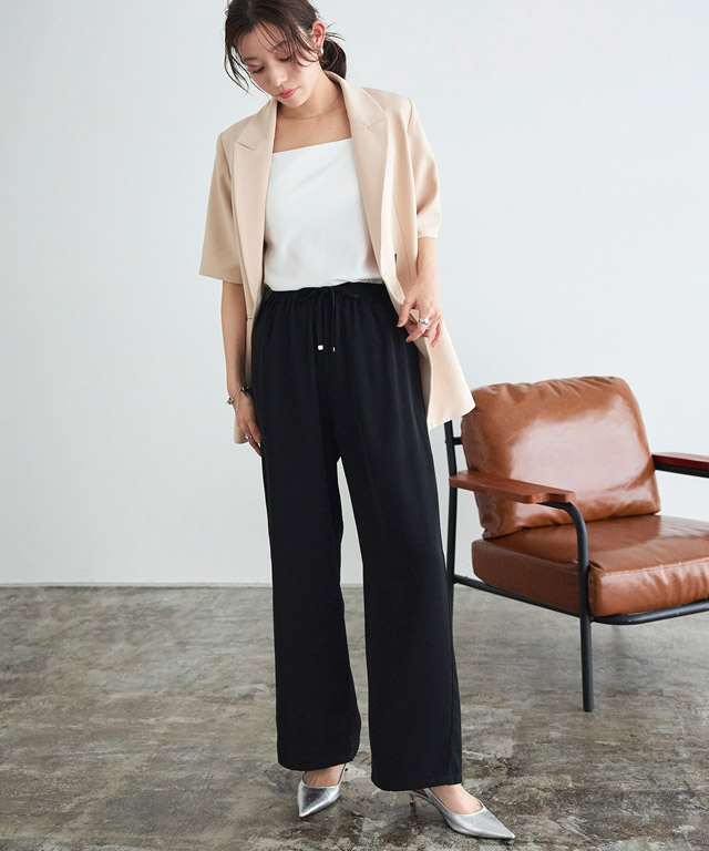 167cm / ドット/ブラック / M