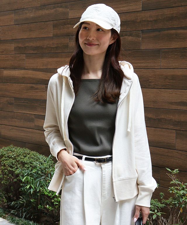 167cm / チャコール / クルーネック / M