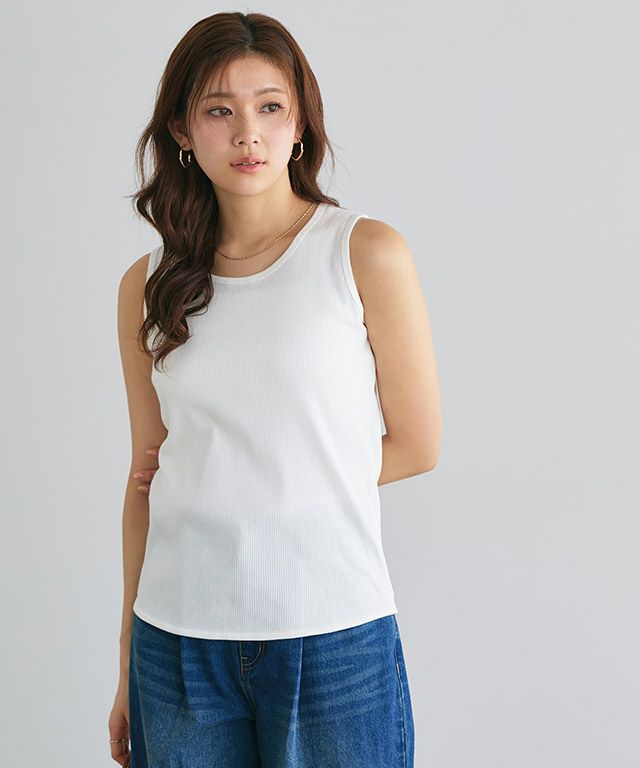 166cm / オフホワイト / クルーネック / M