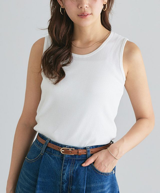 166cm / オフホワイト / クルーネック / M