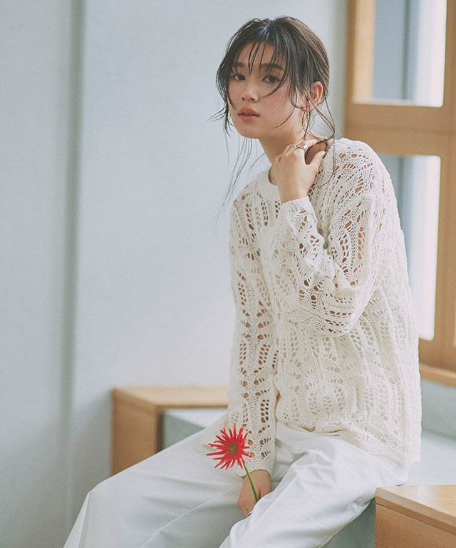 166cm / アイボリー / M