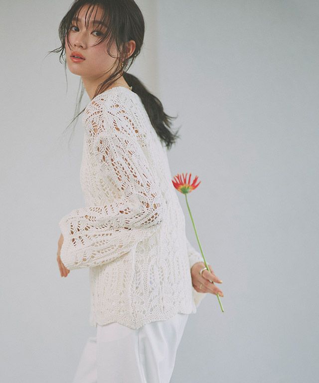 166cm / アイボリー / M