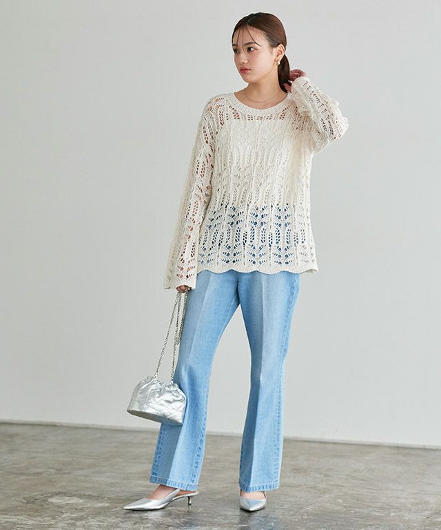 163cm / アイボリー / M