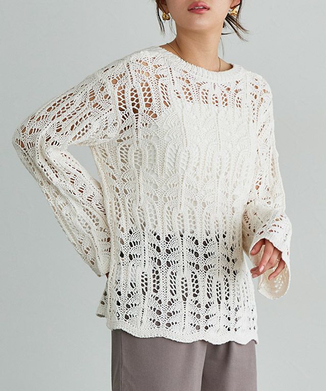 166cm / アイボリー / M