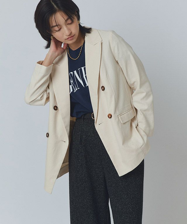 166cm / アイボリー / M