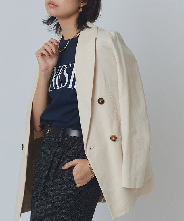 166cm / アイボリー / M