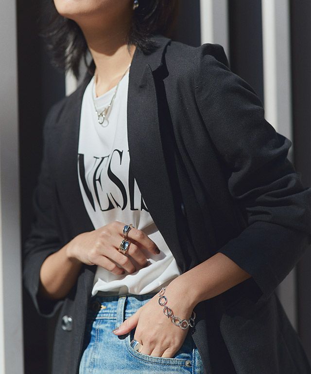 166cm / チャコール / M