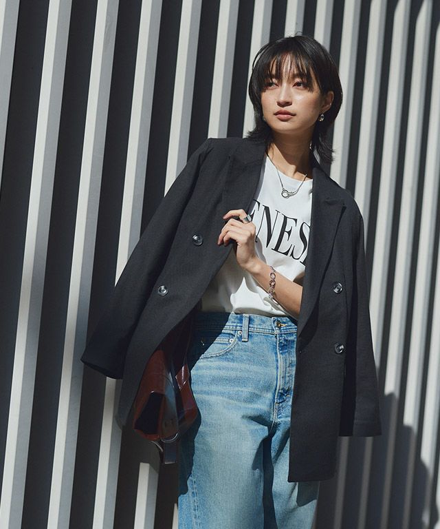 166cm / チャコール / M