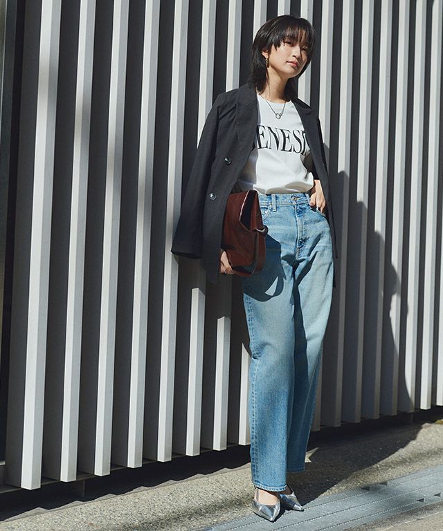 166cm / チャコール / M