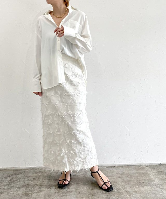 166cm / オフホワイト / M