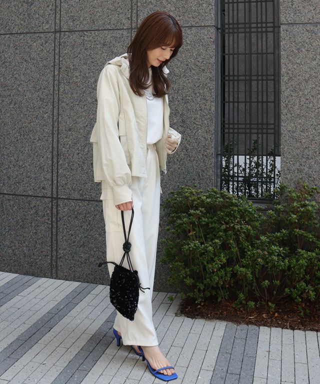 163cm / アイボリー / M