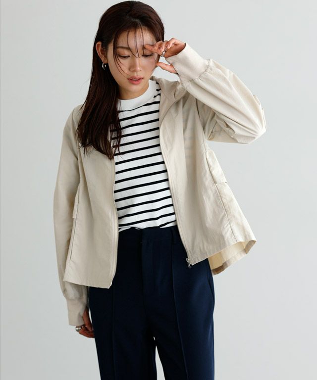 166cm / アイボリー / M