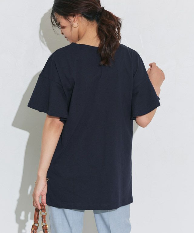 158cm / ネイビー / ロング丈 / M