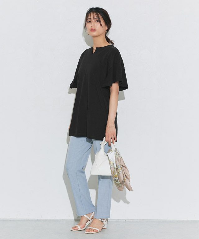 158cm / ブラック / ロング丈 / M