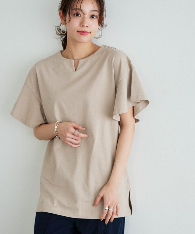 167cm / サンドベージュ / ロング丈 / M