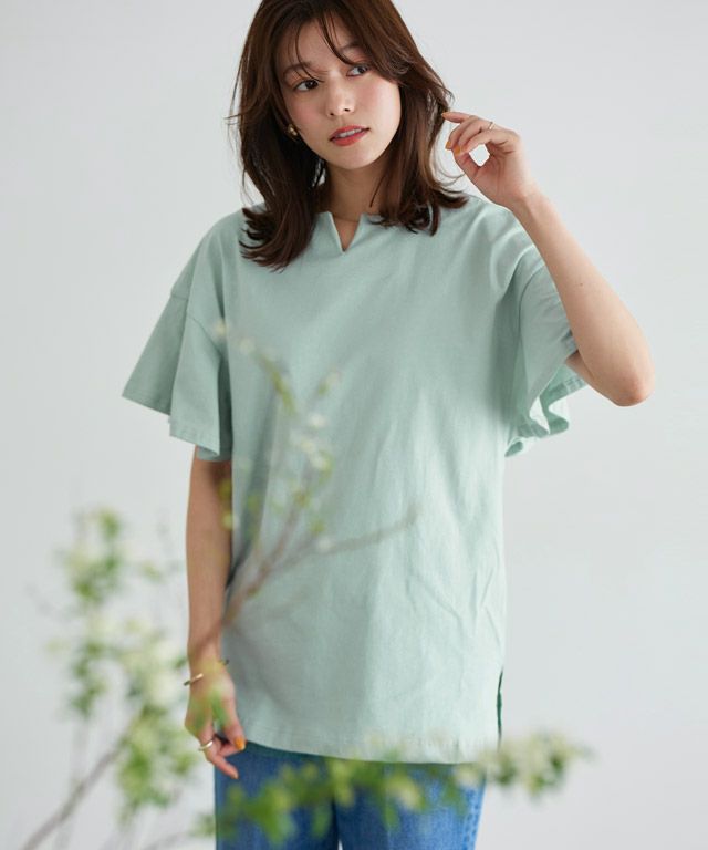 167cm / ミント / ロング丈 / M