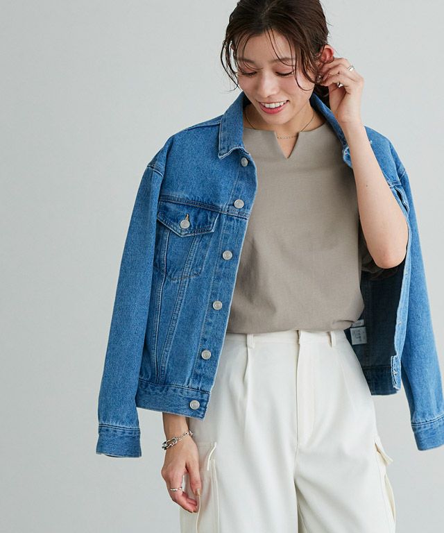 167cm / モカグレー / ミドル丈 / M