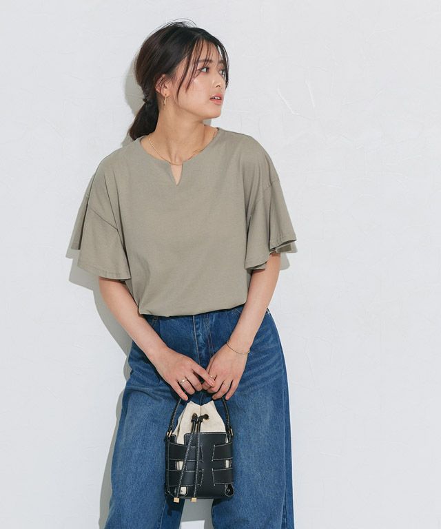 158cm / モカグレー / ミドル丈 / M