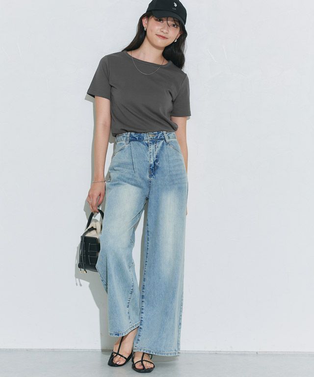 166cm / チャコール / M