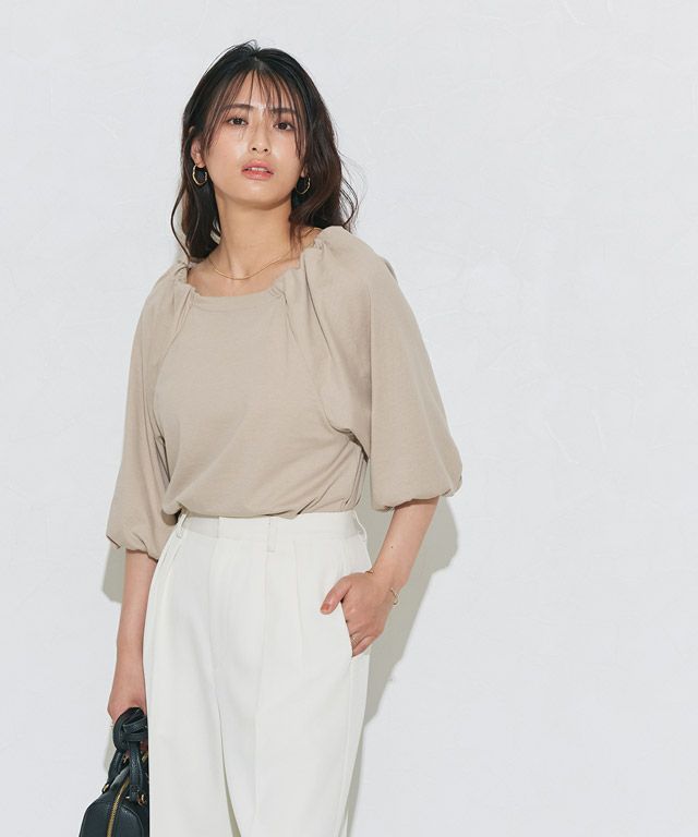 158cm / ライトベージュ / M