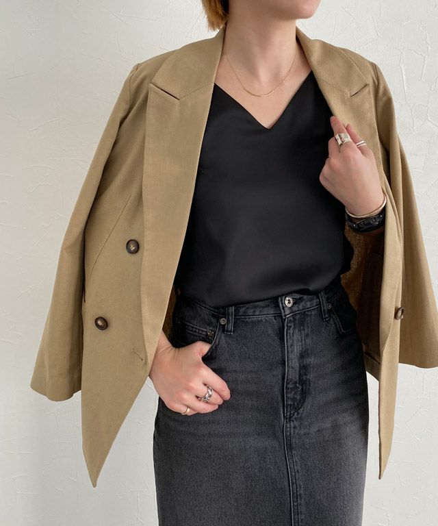 166cm / ブラック / M